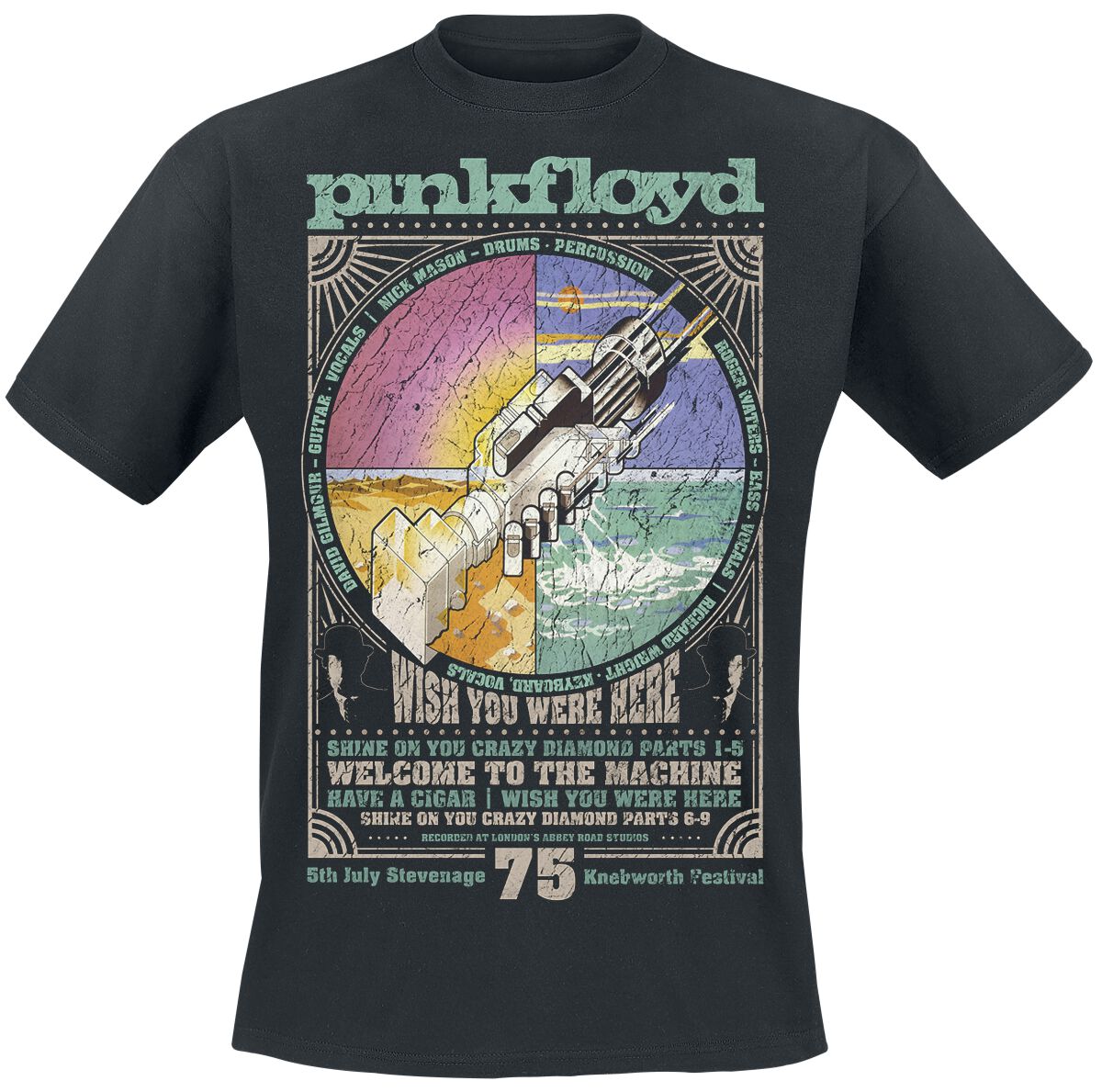 Men'S Fashion Pink Shirt - ฤดูร้อนร้อนแรง ลายกราฟิกพิงค์ ฟลอยด์เสื้อยืดผ้าฝ้าย ยูนิเซ็กส์ ฤดูร้อนแขนสั้นแฟชั่นแบรนด์เสื้อยืดหรูหราสบายๆเสื้อยืดวินเทจ