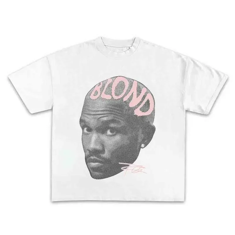 Men'S Fashion Pink Shirt - เสื้อยืดลายกราฟิกสีชมพู สไตล์ Y2K ทรงโอเวอร์ไซส์ สตรีทแวร์ ดีไซน์ได้แรงบันดาลใจจากเพลงแร็พย้อนยุค