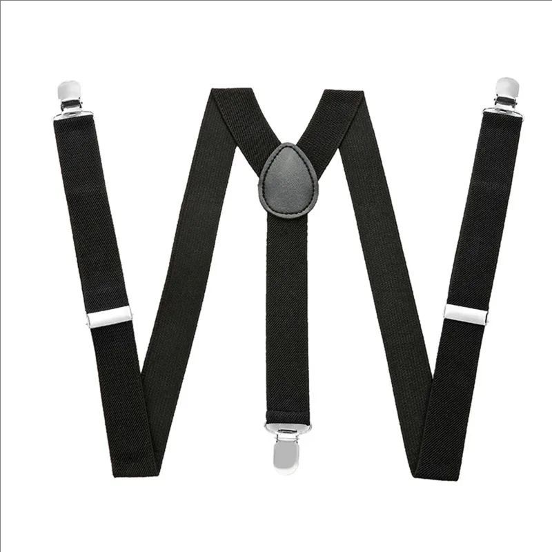 Suspenders Clip Men - สายรัดเอวสำหรับผู้ชายแบบหนาพิเศษ ยืดหยุ่นสูง ปรับได้ พร้อมคลิปหนีบ 3 ตัว