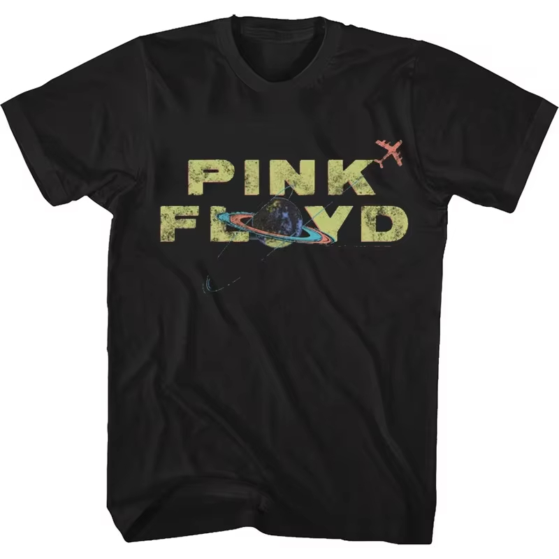 Men'S Fashion Pink Shirt - ยูนิเซ็กส์หรูหราสบายๆวินเทจแฟชั่นฤดูร้อนแขนสั้นผ้าฝ้ายเสื้อยืด, 2026 ใหม่กราฟิกวงพิงค์ฟลอยด์ผู้หญิงและผู้ชายเสื้อยืด