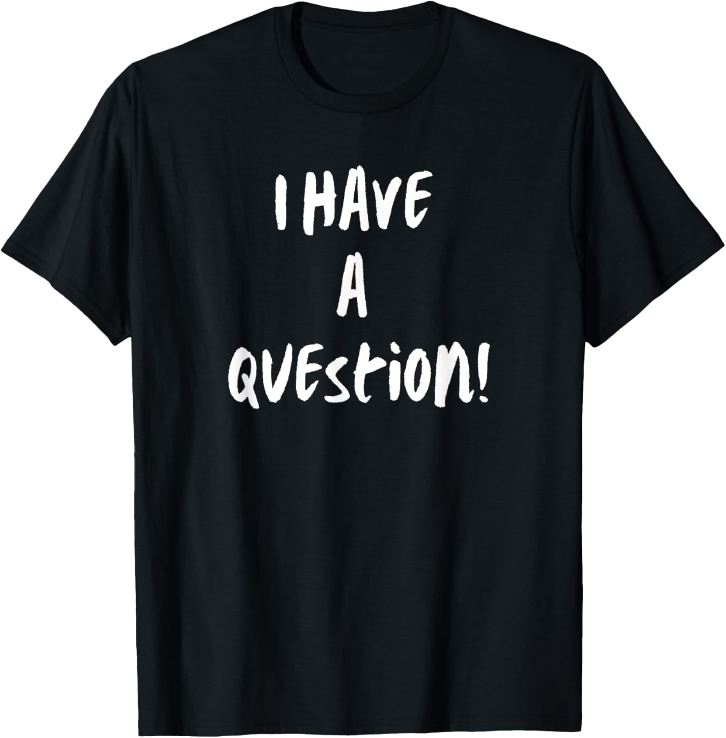 Men'S Fashion Questions - ฉันมีคำถาม เสื้อยืดลายกราฟิกตลกๆ เสื้อยืดแขนสั้นผ้าฝ้ายเนื้อนุ่มสบายๆ สำหรับผู้ชาย