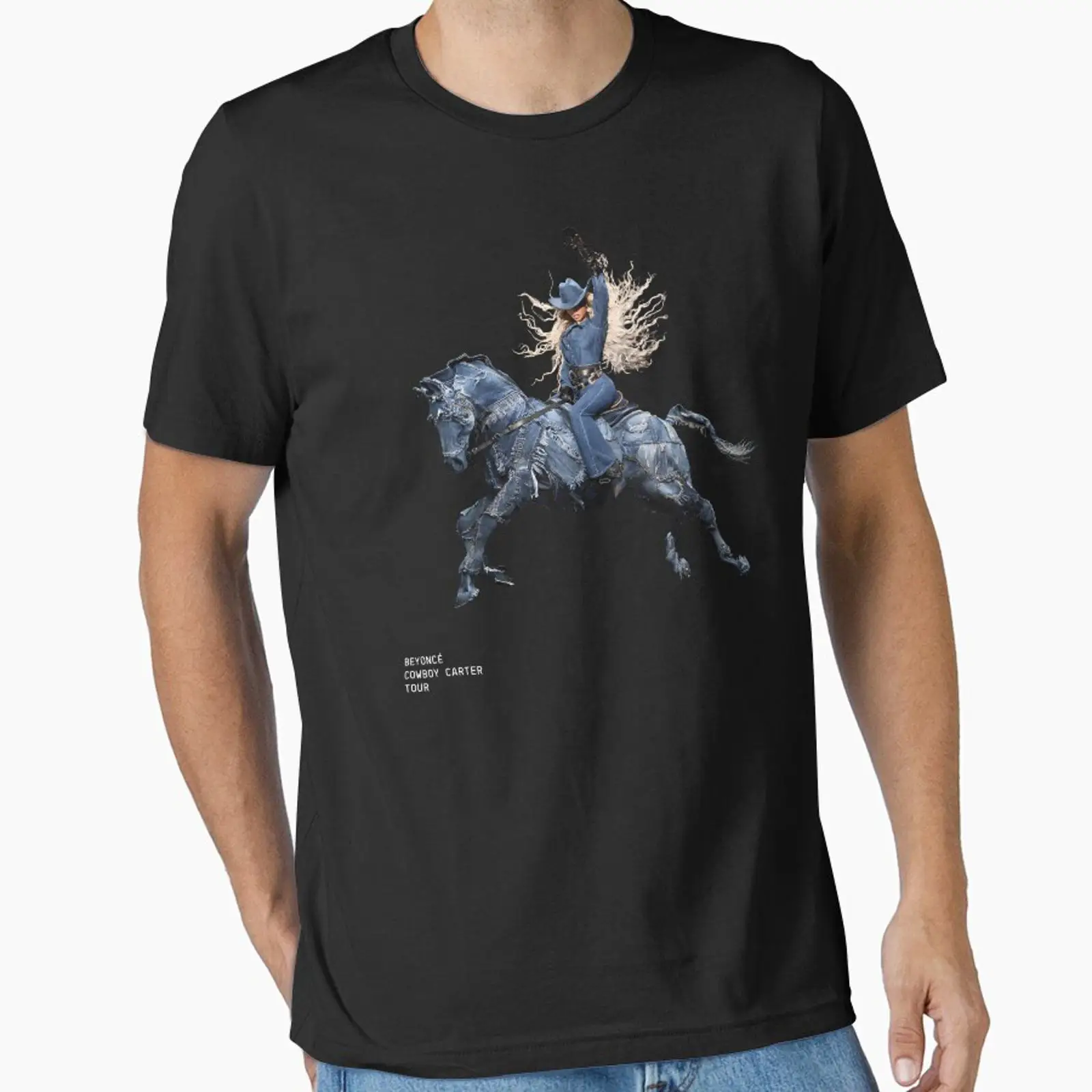 Men'S Fashion Essentials 2025 - เสื้อยืด Beyonce Cowboy Carter Tour 2025