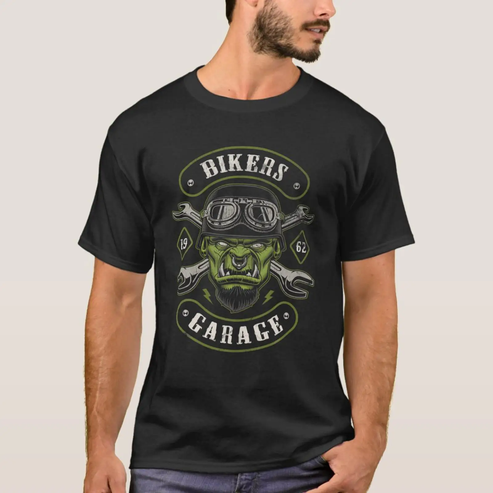 Men'S Fashion For 60 Year Old - เสื้อยืดลายกราฟิกวินเทจ 1962 Birthday Biker Garage 60
