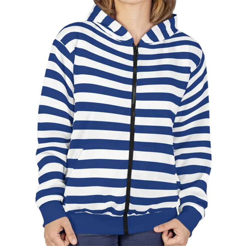 Men'S Fashion Essentials 2025 - 2025 Essentials Zip Hoodie Stripeแฟชั่นคลาสสิกStreetwear Hooded