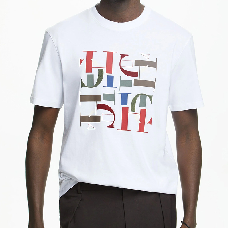 Men'S Fashion For 60 Year Old - เสื้อยืดผู้ชาย 2025 ฤดูใบไม้ผลิฤดูร้อนใหม่ Basic แฟชั่นผู้ชายผ้าฝ้ายอาวุโส Letter