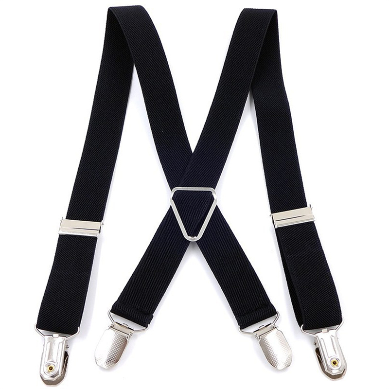 Suspenders Clip Men - Suspenders ผู้ชายปรับยืดหยุ่น X กลับกางเกงผู้หญิง Suspender สําหรับกางเกง
