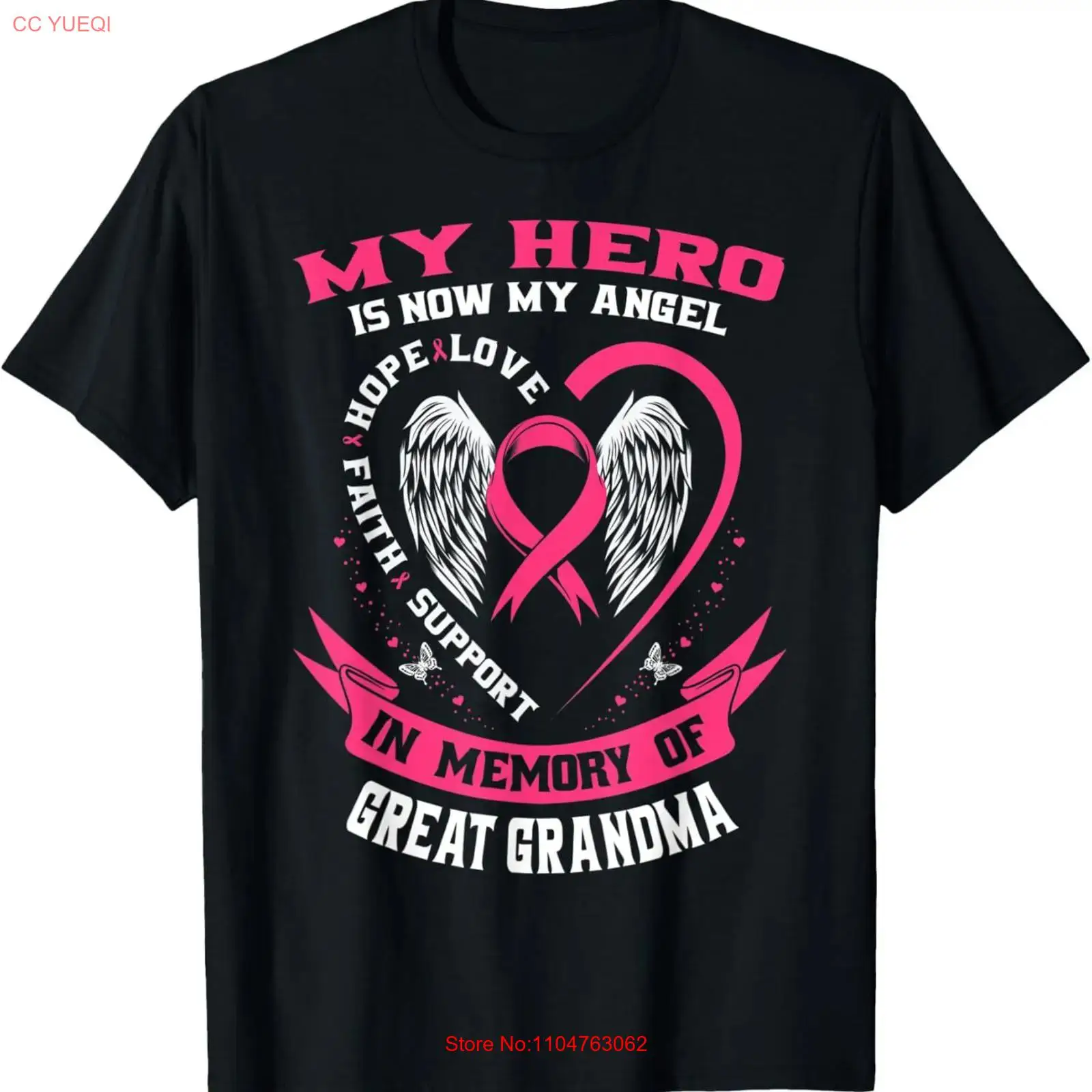 Men'S Fashion Now - เสื้อยืด My Hero Is Now Angel