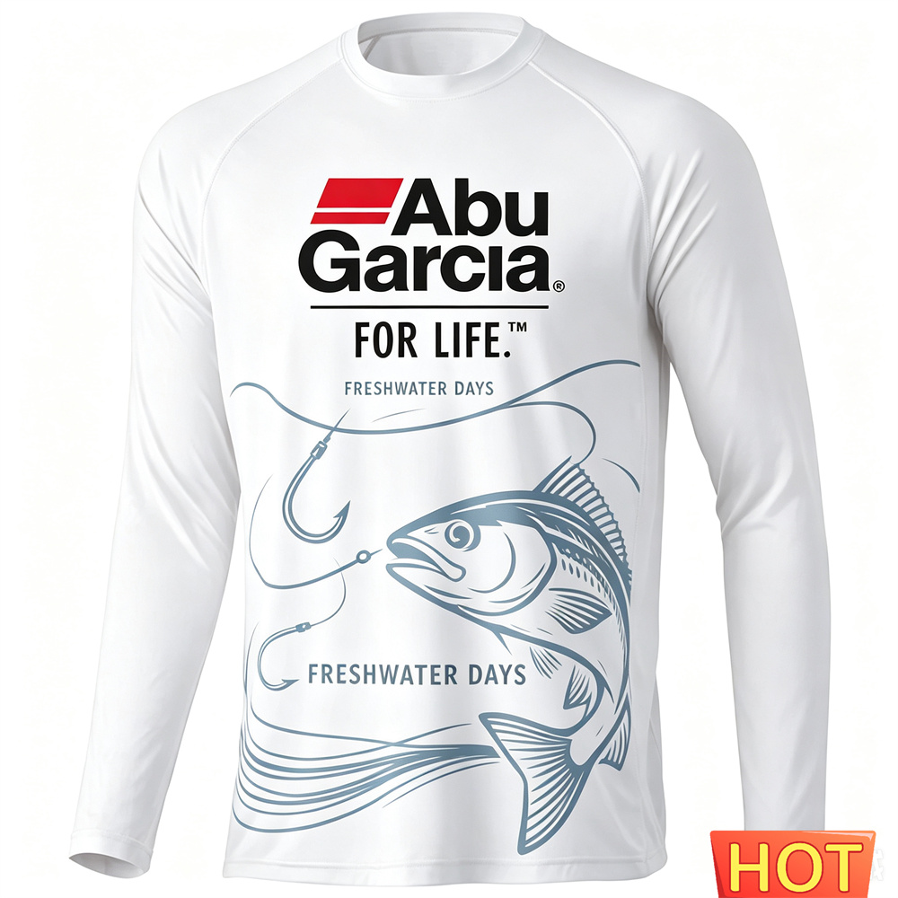 Men'S Fashion T Shirts - เสื้อยืดแขนยาวสำหรับผู้ชายตกปลาในฤดูใบไม้ร่วง ป้องกันแสงแดด สวมใส่สบาย เสื้อยืดตกปลาในธรรมชาติ เสื้อยืดสบายๆ เสื้อผ้าผู้ชาย