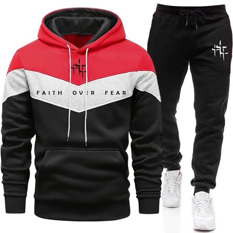 ชุดวอร์มผู้ชาย Faith Over Fear - Men'S Fashion Outfits บทวิจารณ์และราคา