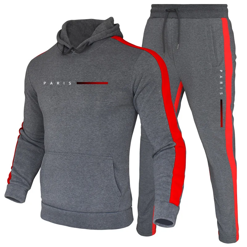 ชุดฮู้ดดี้แฟชั่นผู้ชายสไตล์ปาร - Men'S Fashion Color บทวิจารณ์และราคา