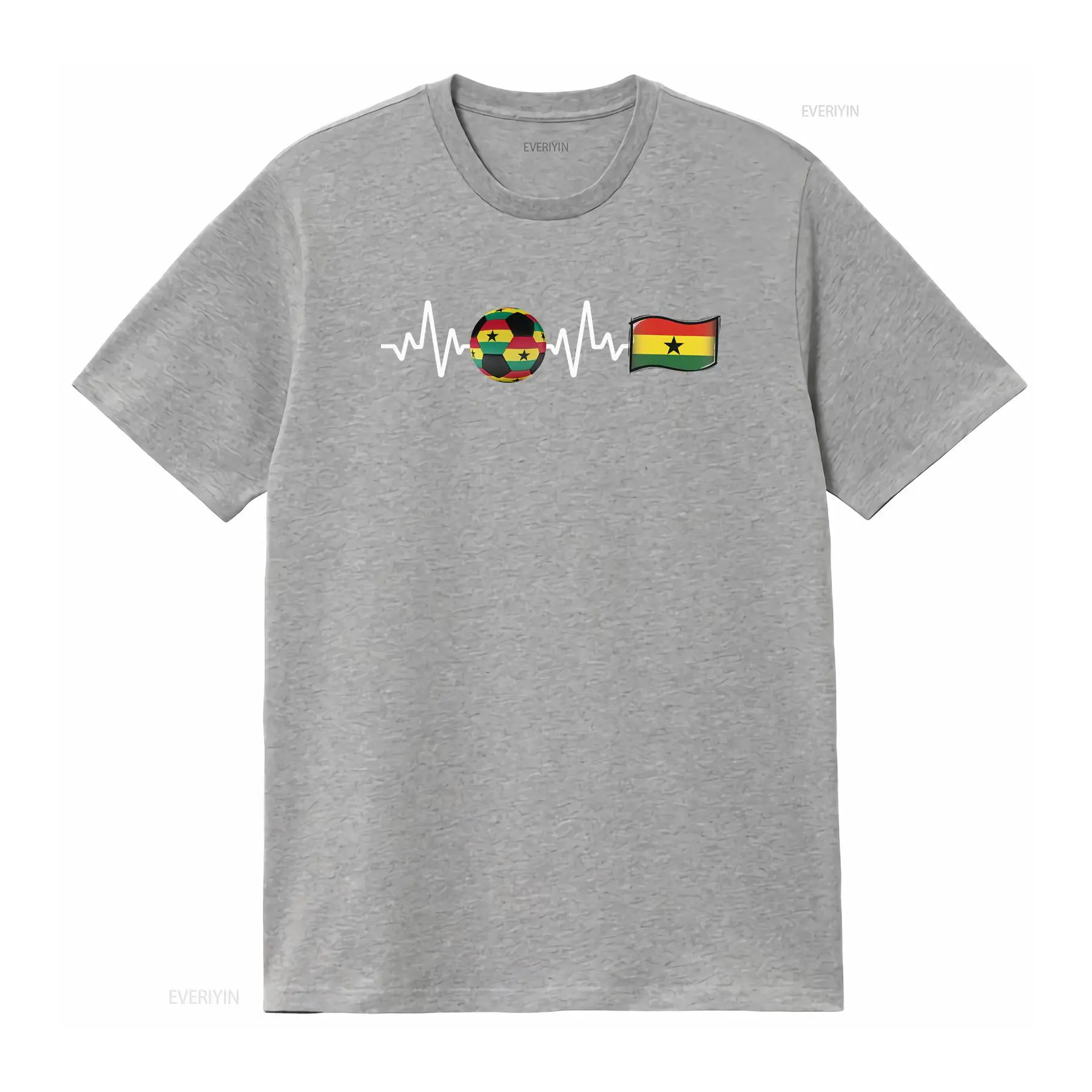 เสื้อยืด Ghana Black Star Qata - Men'S Fashion Qatar บทวิจารณ์และราคา