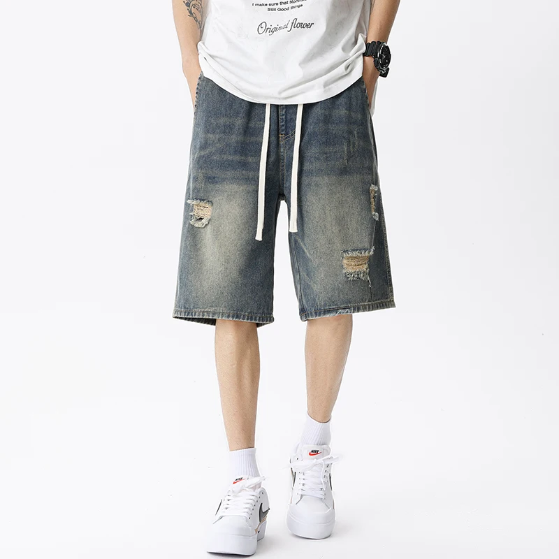 เสื้อผ้าแนวสตรีทเรโทรของผู้ชาย - Men'S Fashion Loose Pants บทวิจารณ์และราคา