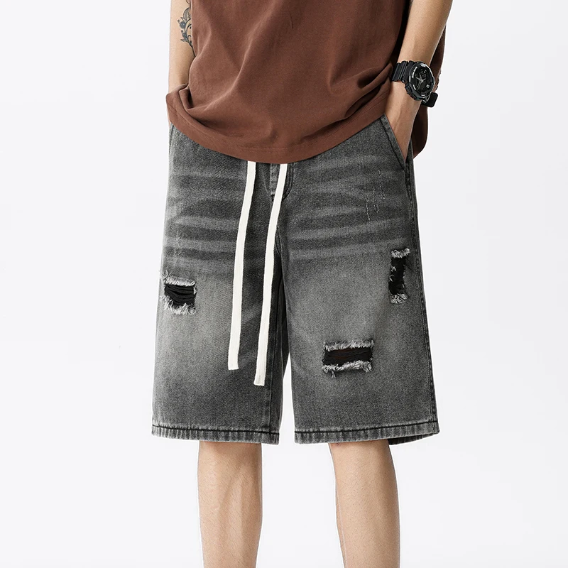 เสื้อผ้าแนวสตรีทเรโทรของผู้ชาย - Men'S Fashion Loose Pants บทวิจารณ์และราคา