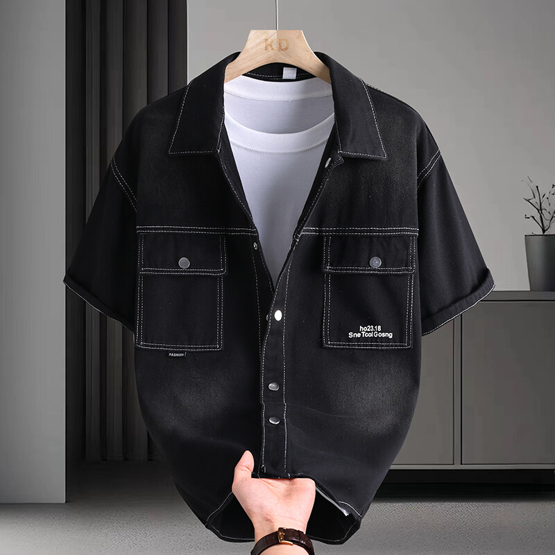 เสื้อเชิ้ตยีนส์ผู้ชายแฟชั่นฤดู - Mens Fashion Denim บทวิจารณ์และราคา