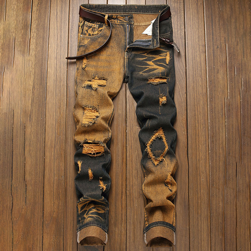 ใหม่ Retro กางเกงยีนส์ผู้ชายกา - Men'S Fashion For 60 Year Old บทวิจารณ์และราคา