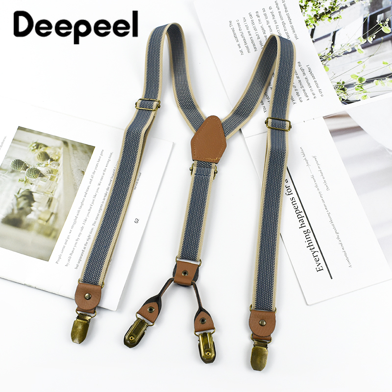 1 PC Deepeel 2/2. 5*120 ซม.Ret - Suspenders Clip Men บทวิจารณ์และราคา