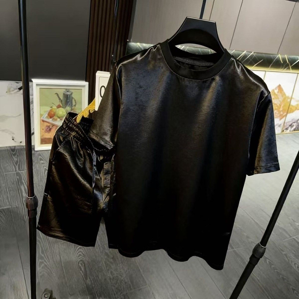 ชุดเซ็ตเสื้อยืดแขนสั้นกางเกงขา - Men'S Fashion Color บทวิจารณ์และราคา