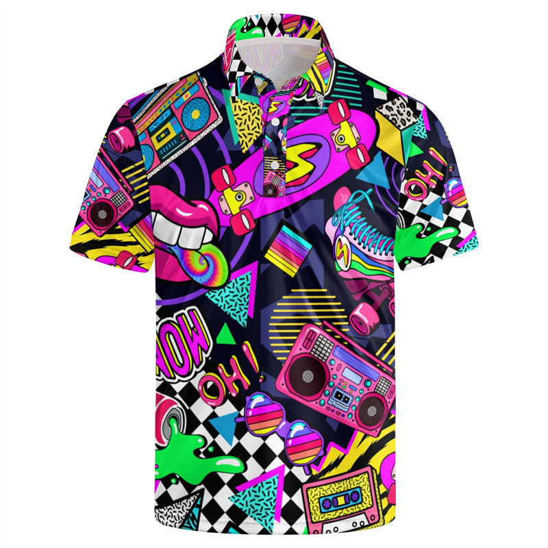ขายร้อน 3d การพิมพ์ 80s 90s Go - Men'S Fashion From The 80S บทวิจารณ์และราคา