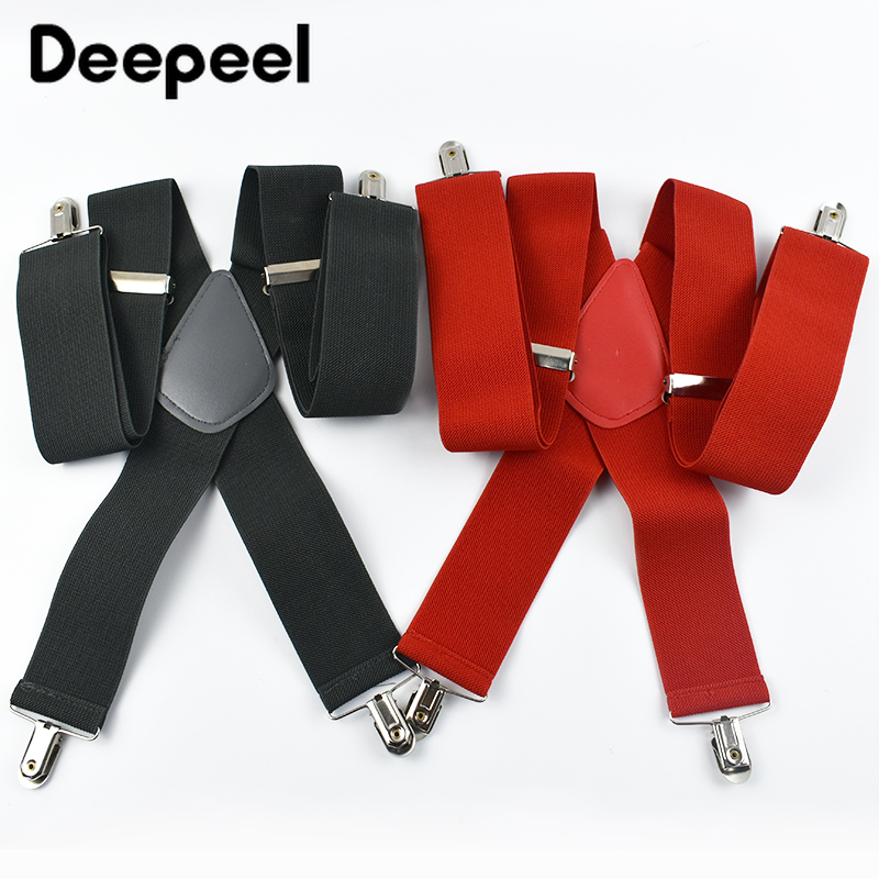 Deepeel แฟชั่น 5 ซม.กว้างผู้ให - Suspenders Clip Men บทวิจารณ์และราคา