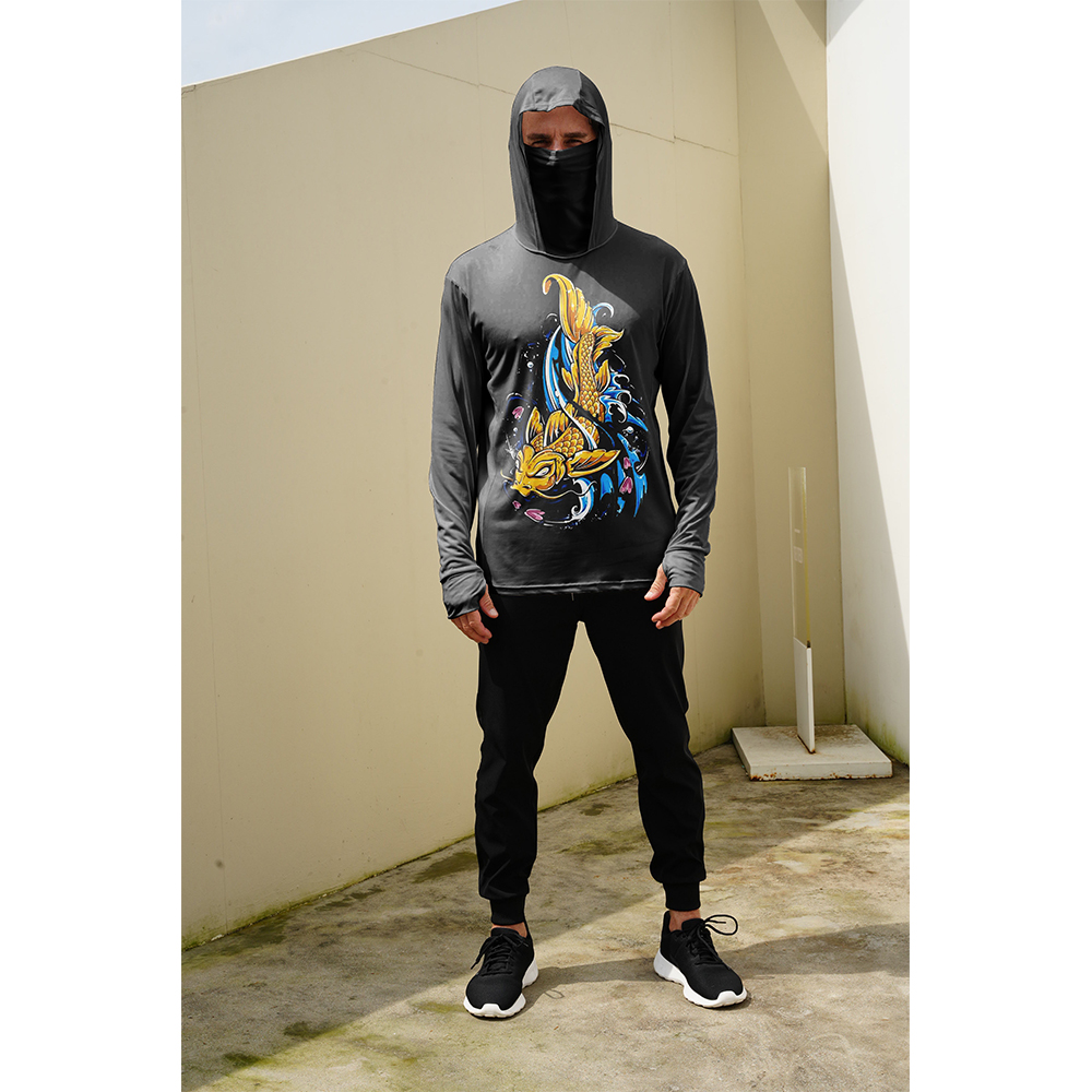 เสื้อตกปลาผู้ชาย เสื้อฮู้ดกันแ - Men'S Fashion T Shirts บทวิจารณ์และราคา