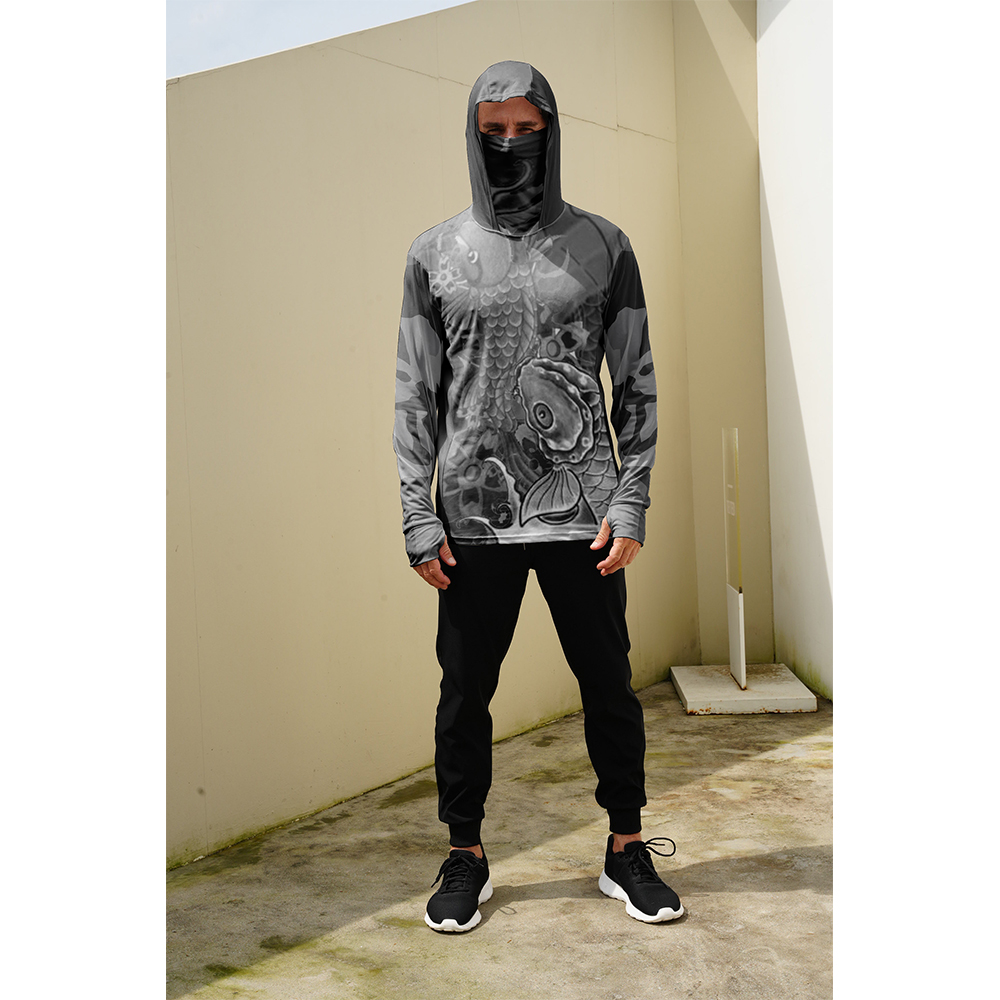 เสื้อตกปลาผู้ชาย เสื้อฮู้ดกันแ - Men'S Fashion T Shirts บทวิจารณ์และราคา