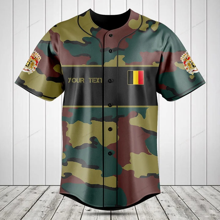 เสื้อเชิ้ตแขนสั้นลายกราฟิกธงเบ - Mens Fashion Baseball Jersey บทวิจารณ์และราคา