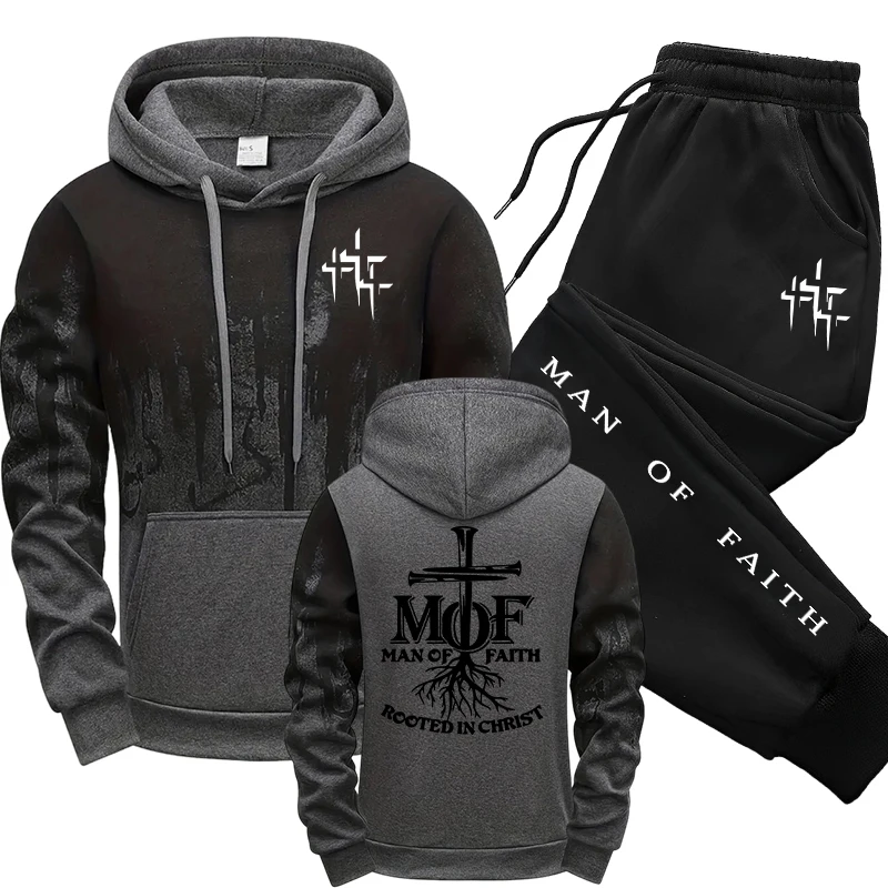ชุดวอร์มผู้ชาย Man of Faith เส - Men'S Fashion Outfits บทวิจารณ์และราคา