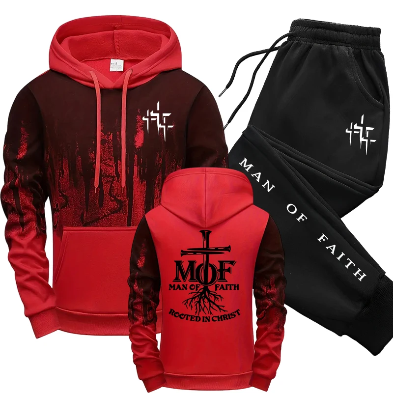 ชุดวอร์มผู้ชาย Man of Faith เส - Men'S Fashion Outfits บทวิจารณ์และราคา