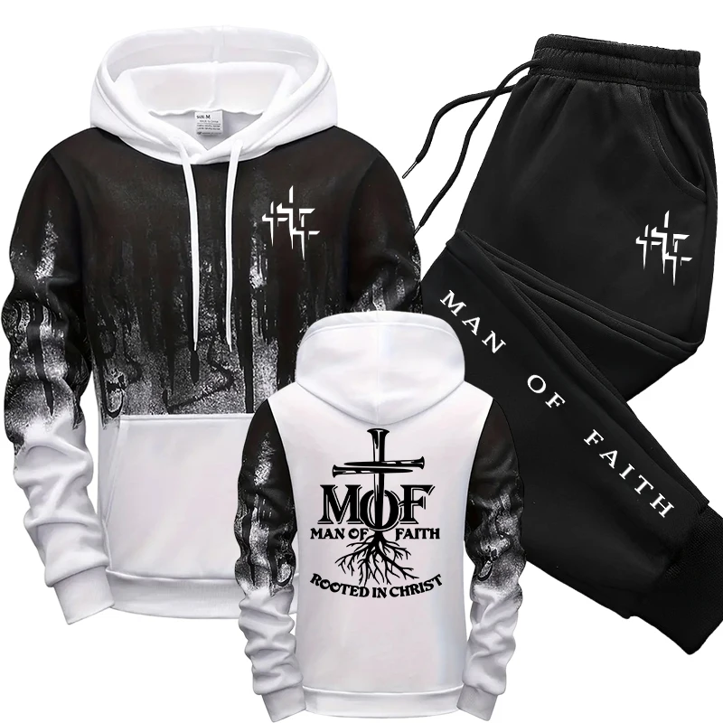 ชุดวอร์มผู้ชาย Man of Faith เส - Men'S Fashion Outfits บทวิจารณ์และราคา