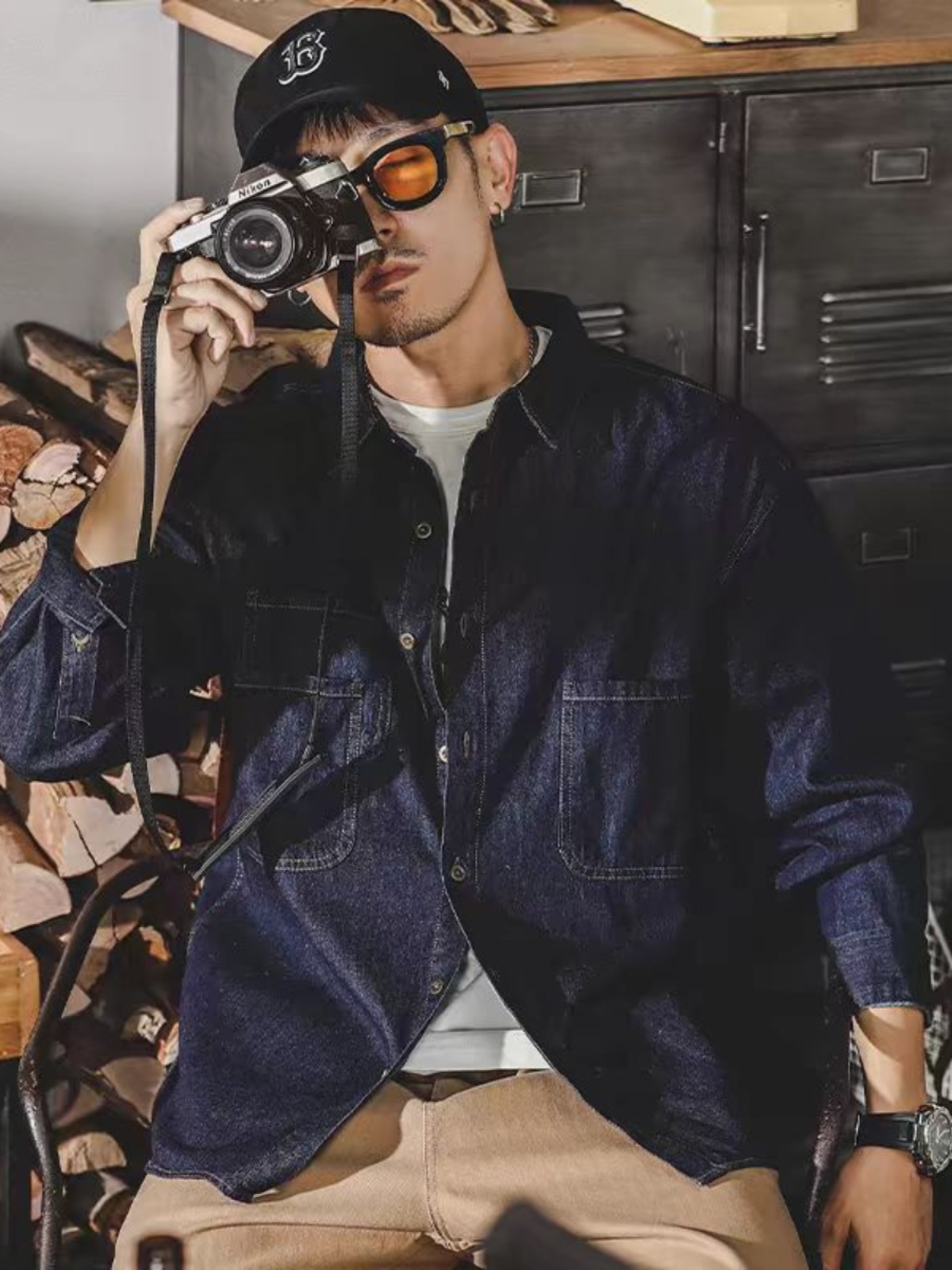 เสื้อแจ็คเก็ตยีนส์ผู้ชายสไตล์อ - Mens Fashion Denim บทวิจารณ์และราคา