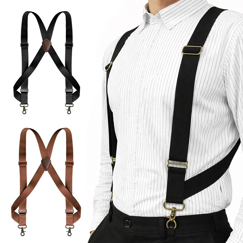 สายเอี๊ยมผู้ชายแบบ 2 คลิป ขนาด - Suspenders Clip Men บทวิจารณ์และราคา