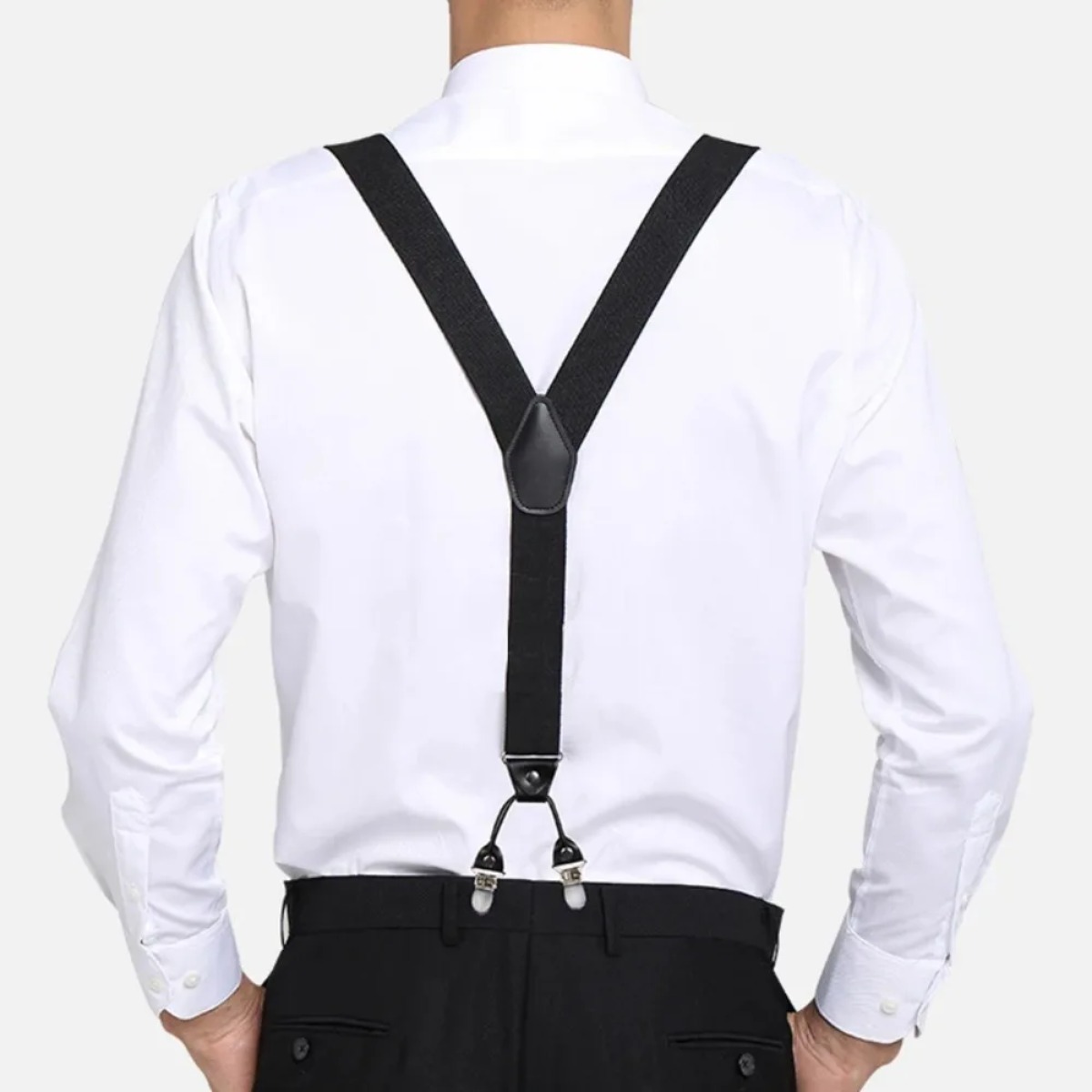 สายรัดกางเกงแฟชั่นสำหรับผู้ชาย - Suspenders Clip Men บทวิจารณ์และราคา