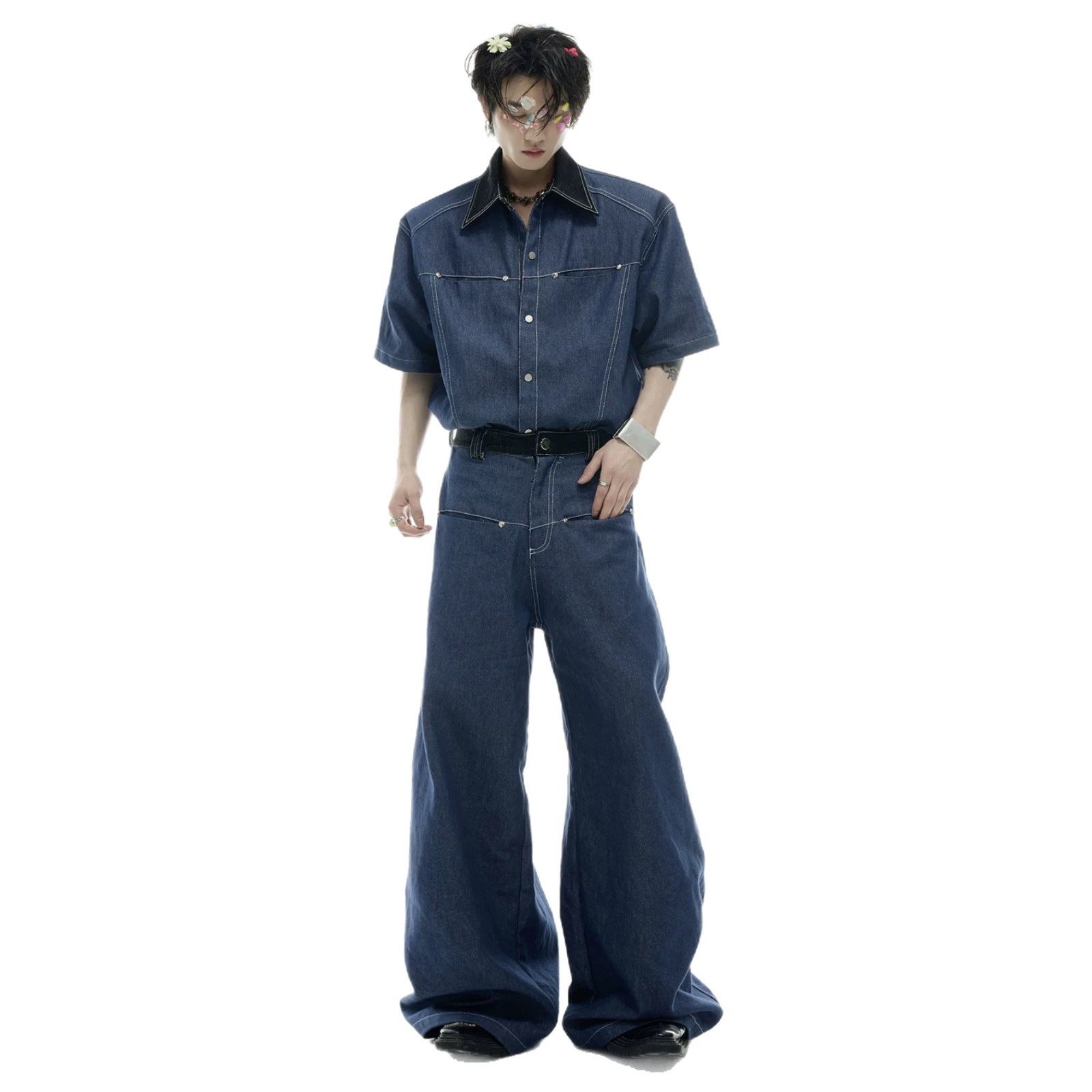 ชุดเซ็ตยีนส์ผู้ชายสไตล์อเมริกั - Mens Fashion Denim บทวิจารณ์และราคา