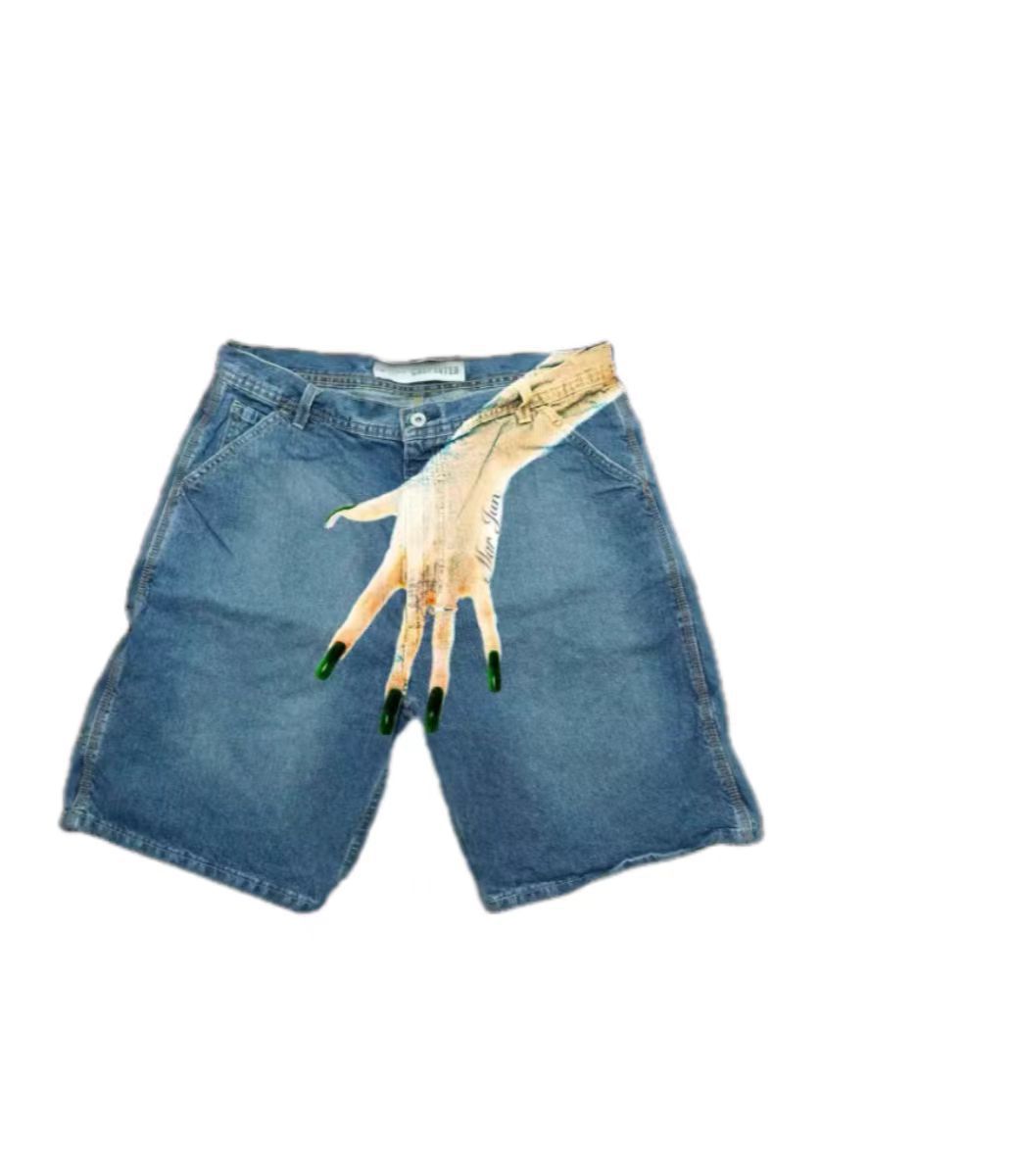 กางเกงยีนส์ขาสั้นสไตล์วินเทจ D - Mens Fashion Denim บทวิจารณ์และราคา
