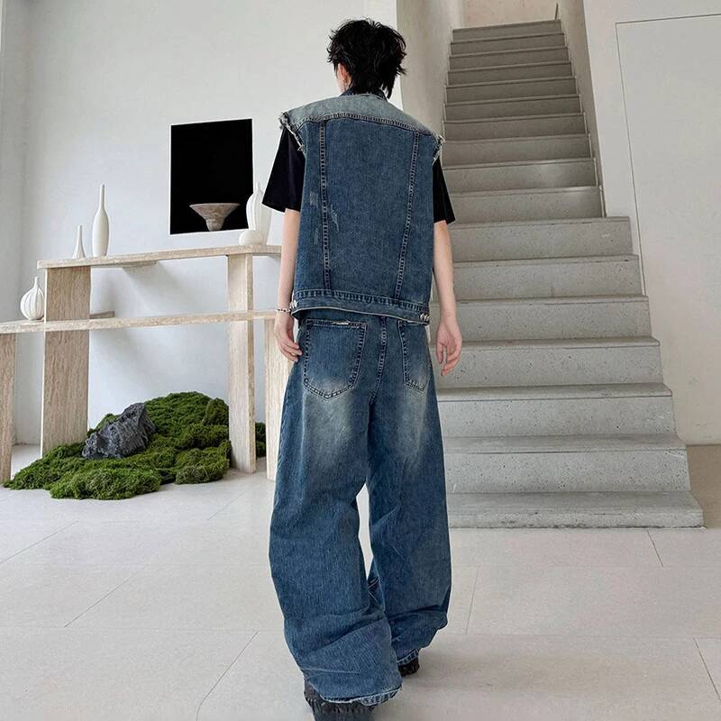 LUZHEN 2026 ฤดูร้อน DENIM ชุดส - Mens Fashion Denim บทวิจารณ์และราคา