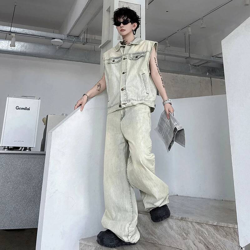 LUZHEN 2026 ฤดูร้อน DENIM ชุดส - Mens Fashion Denim บทวิจารณ์และราคา