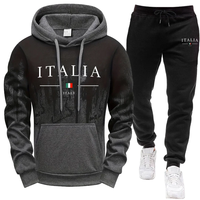 ชุดเสื้อฮู้ดและกางเกงวอร์มแฟชั - Men'S Fashion Outfits บทวิจารณ์และราคา