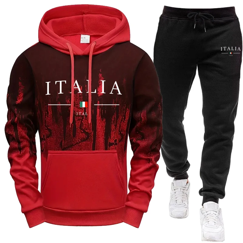 ชุดเสื้อฮู้ดและกางเกงวอร์มแฟชั - Men'S Fashion Outfits บทวิจารณ์และราคา
