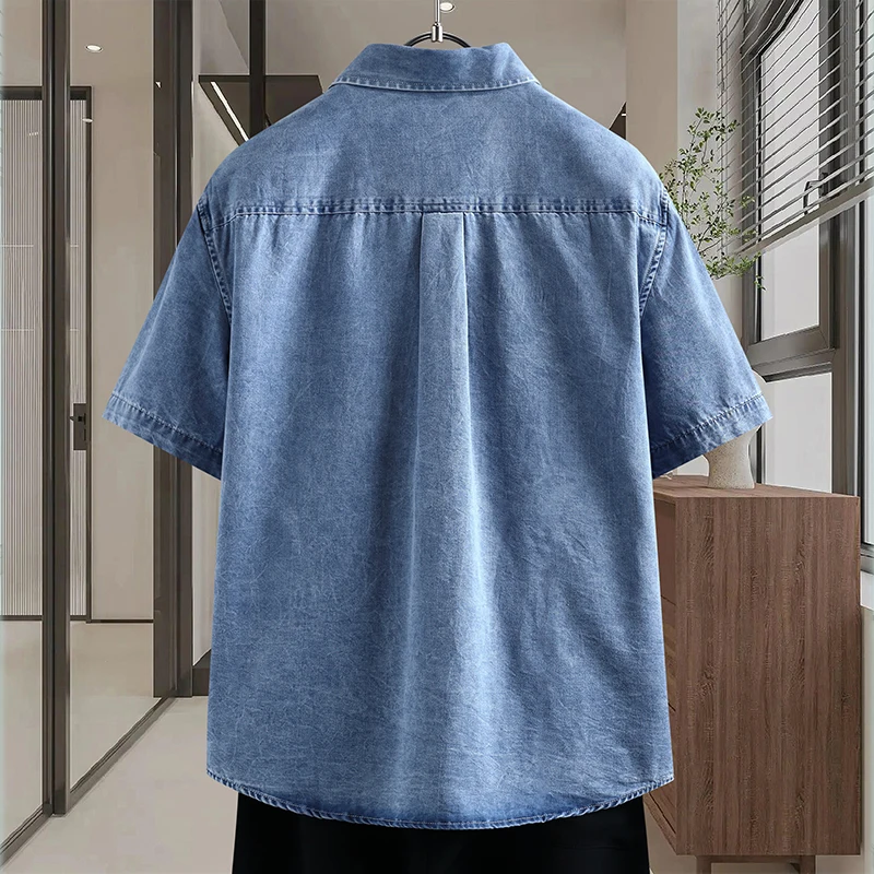 เสื้อเชิ้ตยีนส์บางสำหรับผู้ชาย - Mens Fashion Denim บทวิจารณ์และราคา