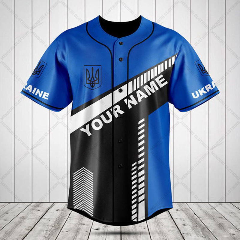 เสื้อเชิ้ตปักชื่อแบบกำหนดเองลา - Mens Fashion Baseball Jersey บทวิจารณ์และราคา