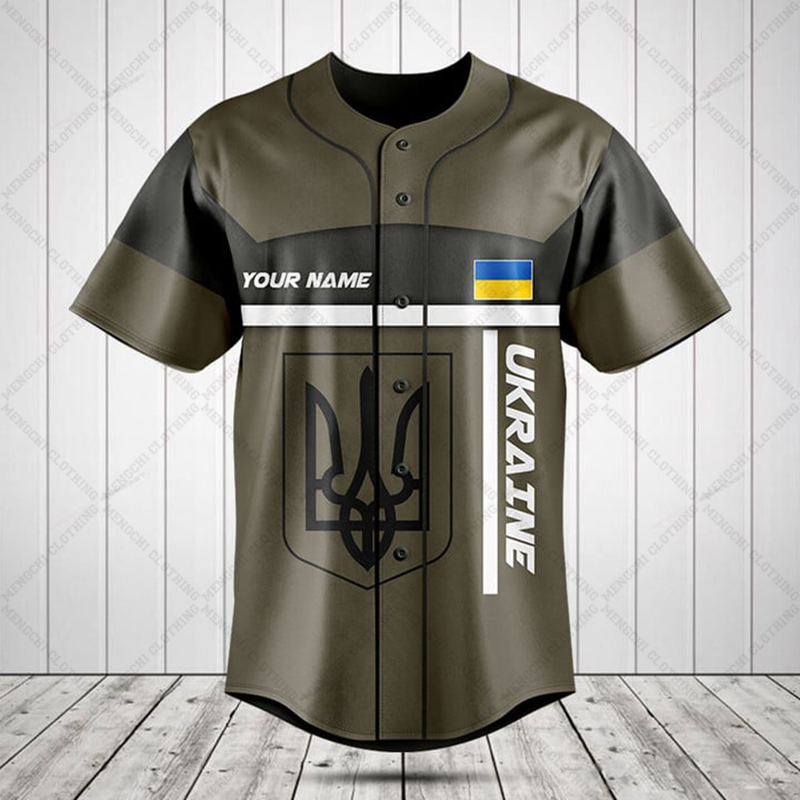เสื้อเชิ้ตปักชื่อแบบกำหนดเองลา - Mens Fashion Baseball Jersey บทวิจารณ์และราคา