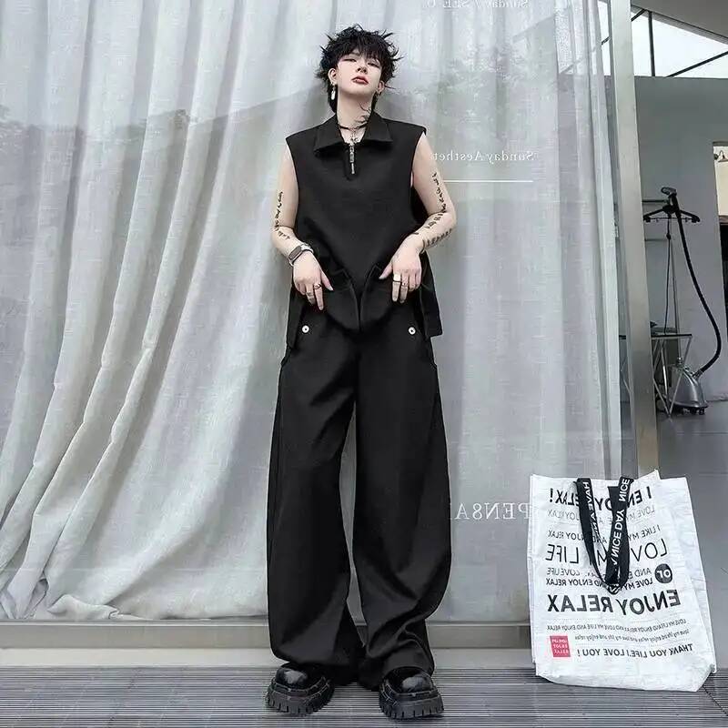 เสื้อกั๊ก LUZHEN รุ่น 2026 แฟช - Men'S Fashion Loose Pants บทวิจารณ์และราคา
