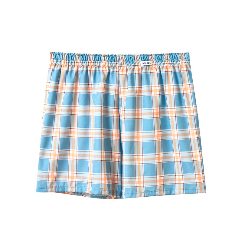 กางเกงขาสั้นลายตารางสำหรับผู้ช - Men'S Fashion Loose Pants บทวิจารณ์และราคา
