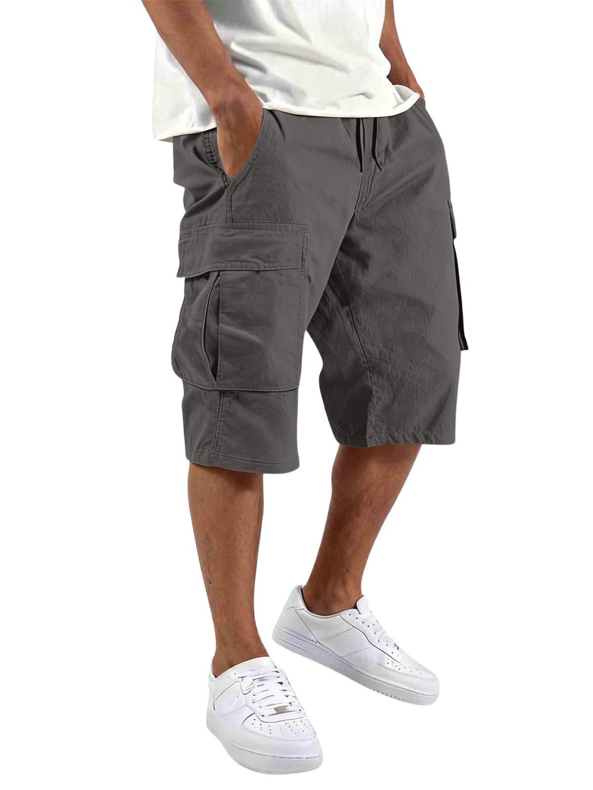 กางเกงขาสั้นผู้ชายทรงหลวมแบบตร - Men'S Fashion Loose Pants บทวิจารณ์และราคา