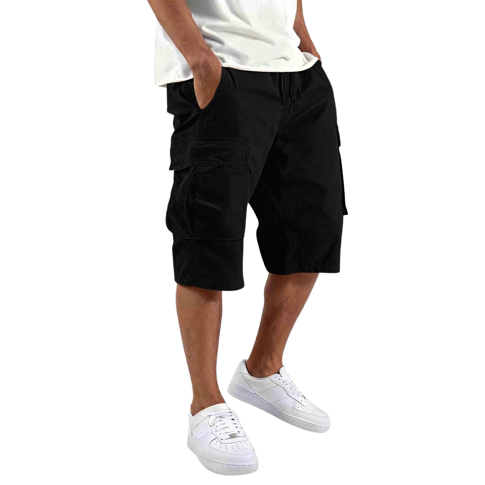 กางเกงขาสั้นผู้ชายทรงหลวมแบบตร - Men'S Fashion Loose Pants บทวิจารณ์และราคา