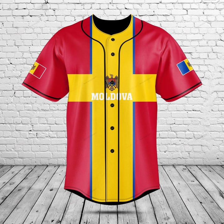 เสื้อเชิ้ตติดกระดุมลายธงชาติมอ - Mens Fashion Baseball Jersey บทวิจารณ์และราคา