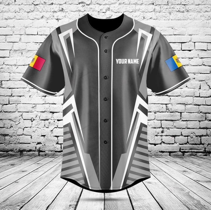 เสื้อเชิ้ตติดกระดุมลายธงชาติมอ - Mens Fashion Baseball Jersey บทวิจารณ์และราคา