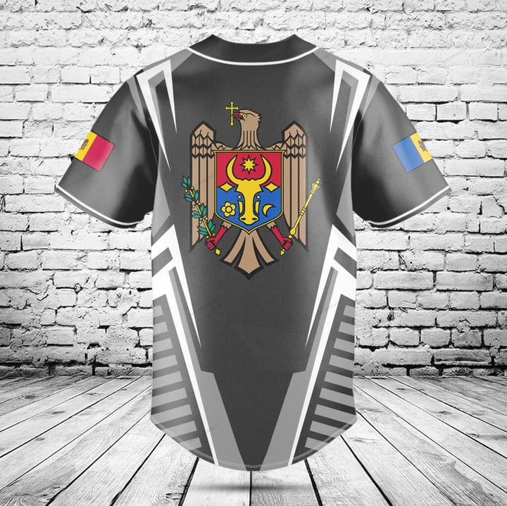 เสื้อเชิ้ตติดกระดุมลายธงชาติมอ - Mens Fashion Baseball Jersey บทวิจารณ์และราคา
