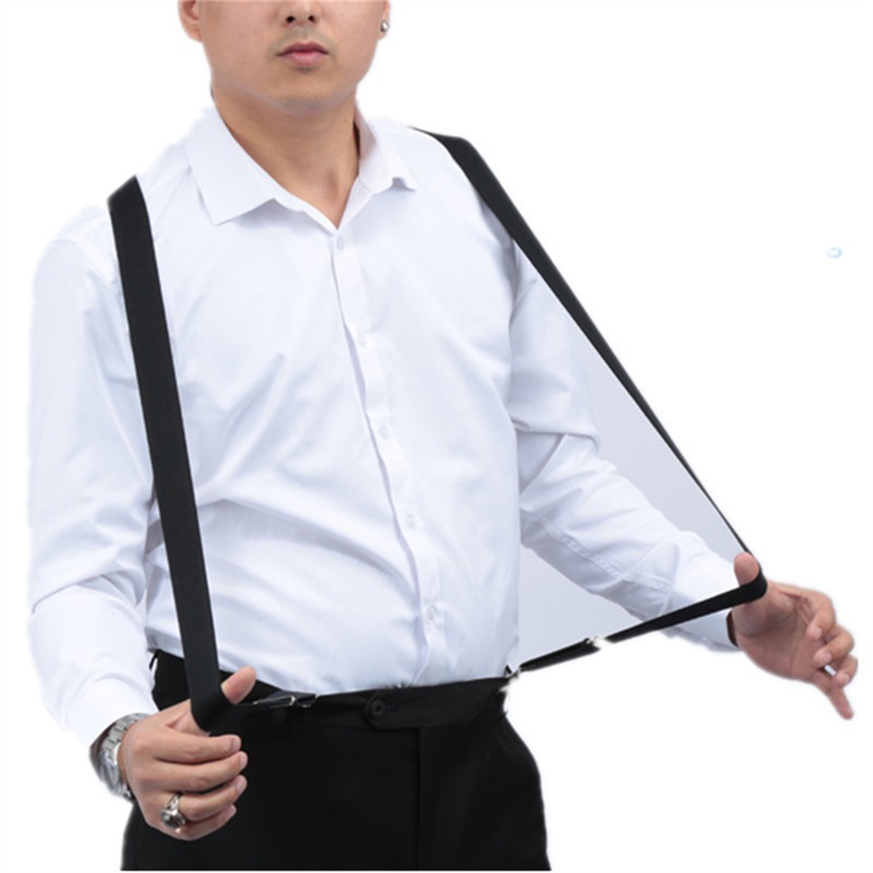 Suspenders ผู้ชายปรับยืดหยุ่น  - Suspenders Clip Men บทวิจารณ์และราคา