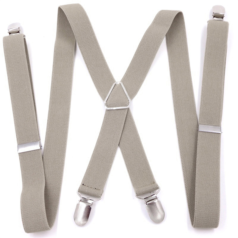 Suspenders ผู้ชายปรับยืดหยุ่น  - Suspenders Clip Men บทวิจารณ์และราคา